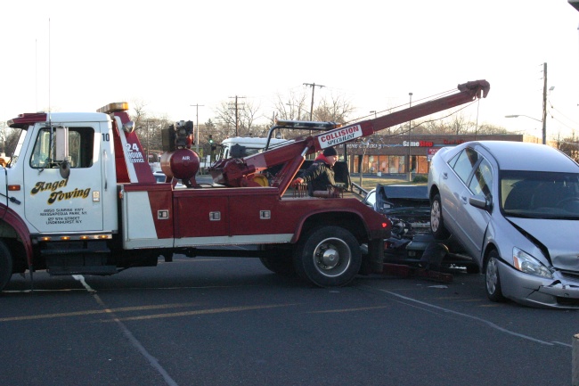 Angel Towing Accident Cleanup